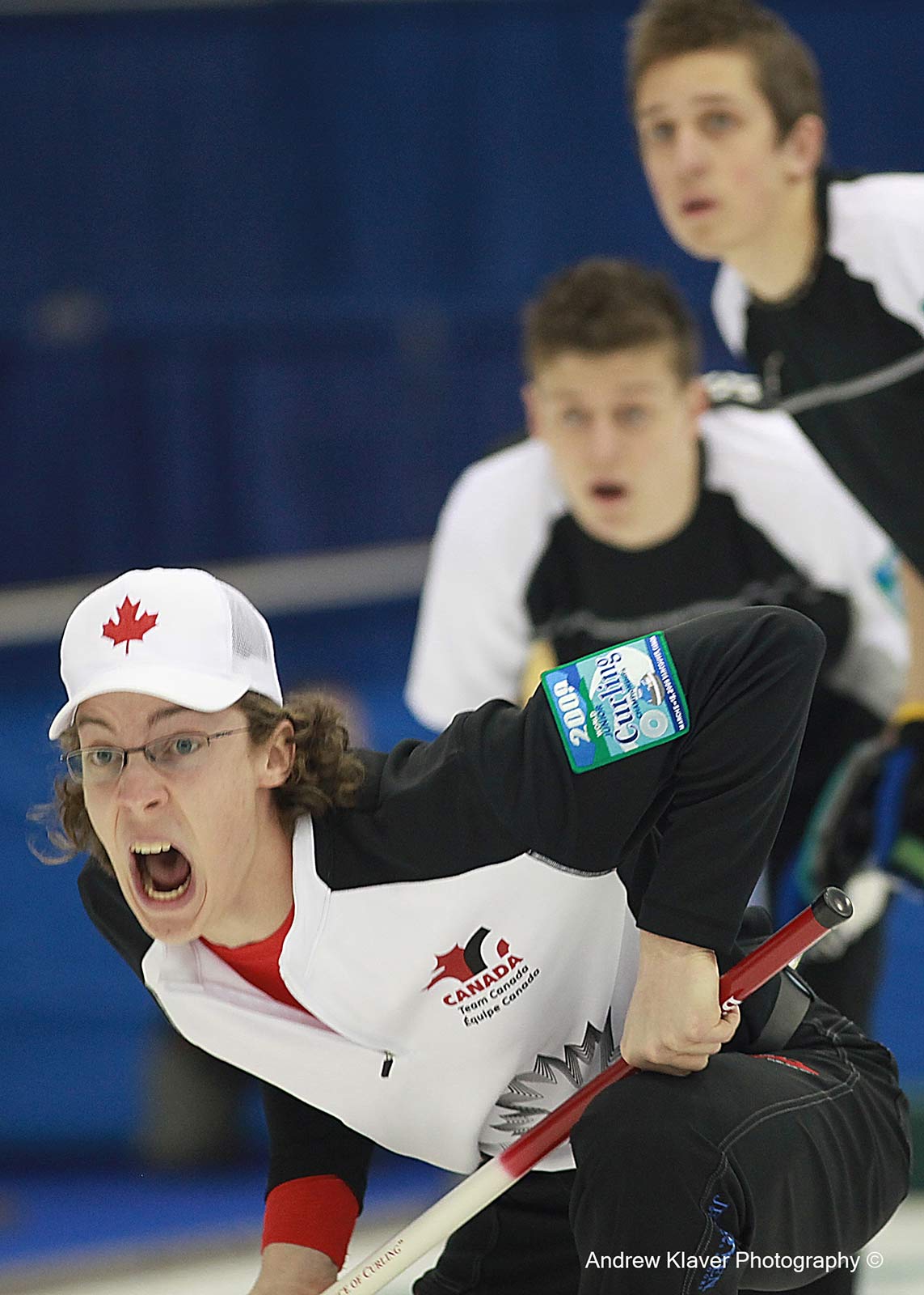 Team Canada skip Brett Gallant